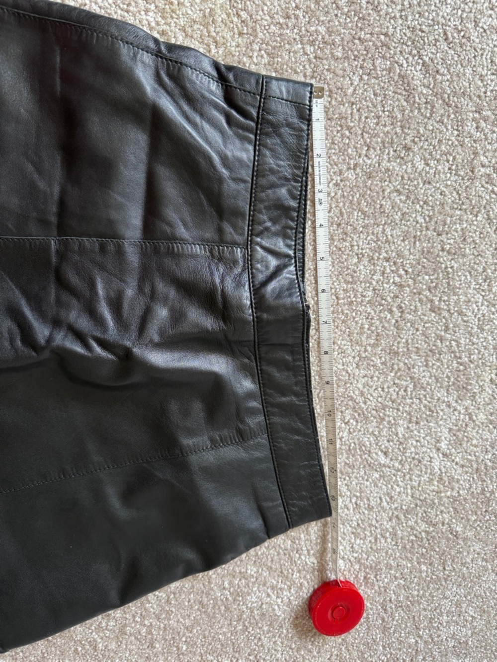 Sezane jupe cuir - Picture 11 of 12